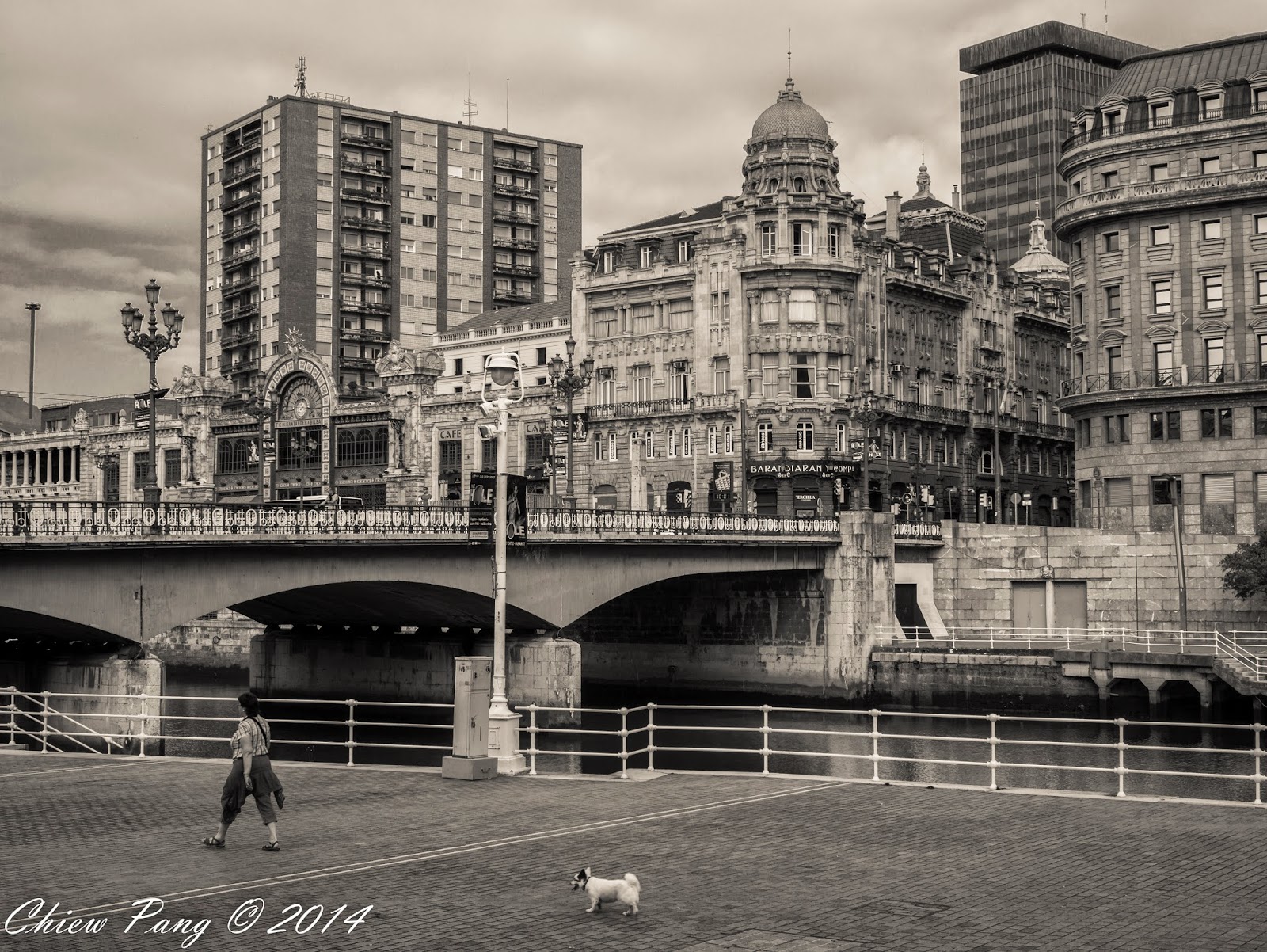 Arenal Bridge, Bilbao Puente de Arenal, Bilbao