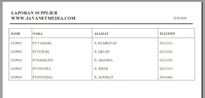 Cara Membuat Laporan Crystal Report Database Access ( .accdb )