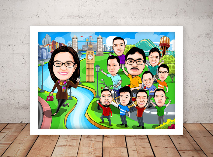Bikin karikatur di Medan Bikin karikatur di Medan