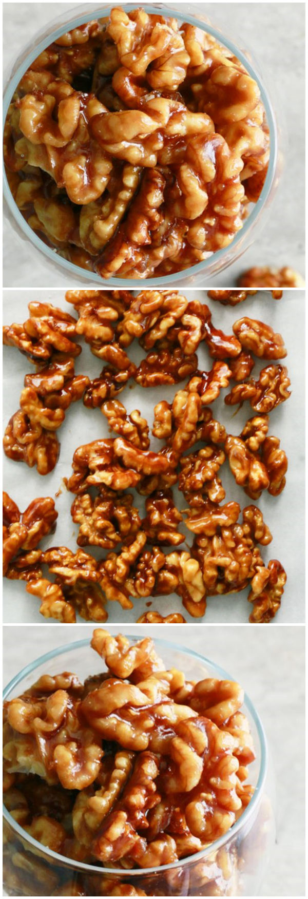 5 Minute Caramel Walnuts