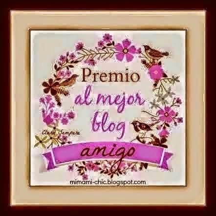 Premio al mejor blog amigo