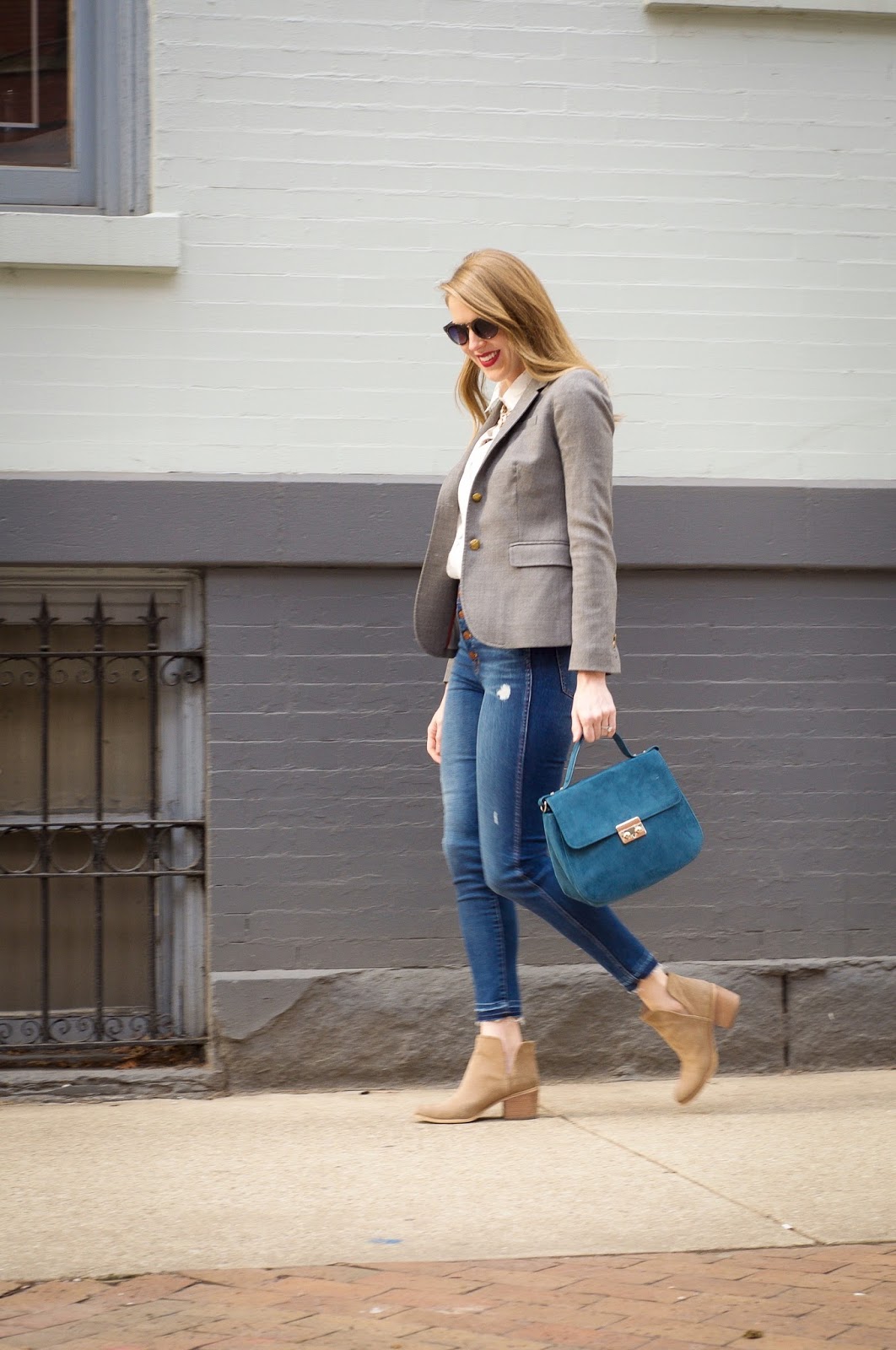 business casual with booties