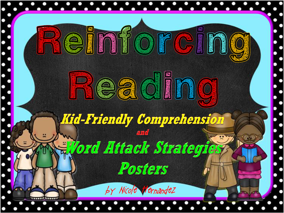 http://www.teacherspayteachers.com/Product/Reinforcing-Reading-Comprehension-and-Word-Attack-Strategies-Posters-1357597