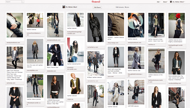 DIY Customizar una chaqueta con mangas de cuero. Blog de costura. Coser mangas