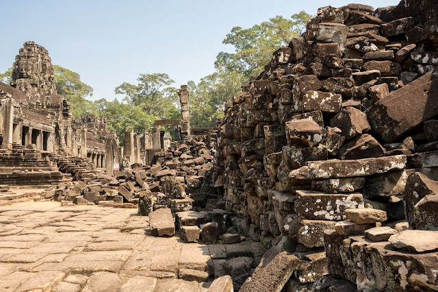 kambodža, siem reap, angkor, vat, wat, cestování, Asie, bayon, thom