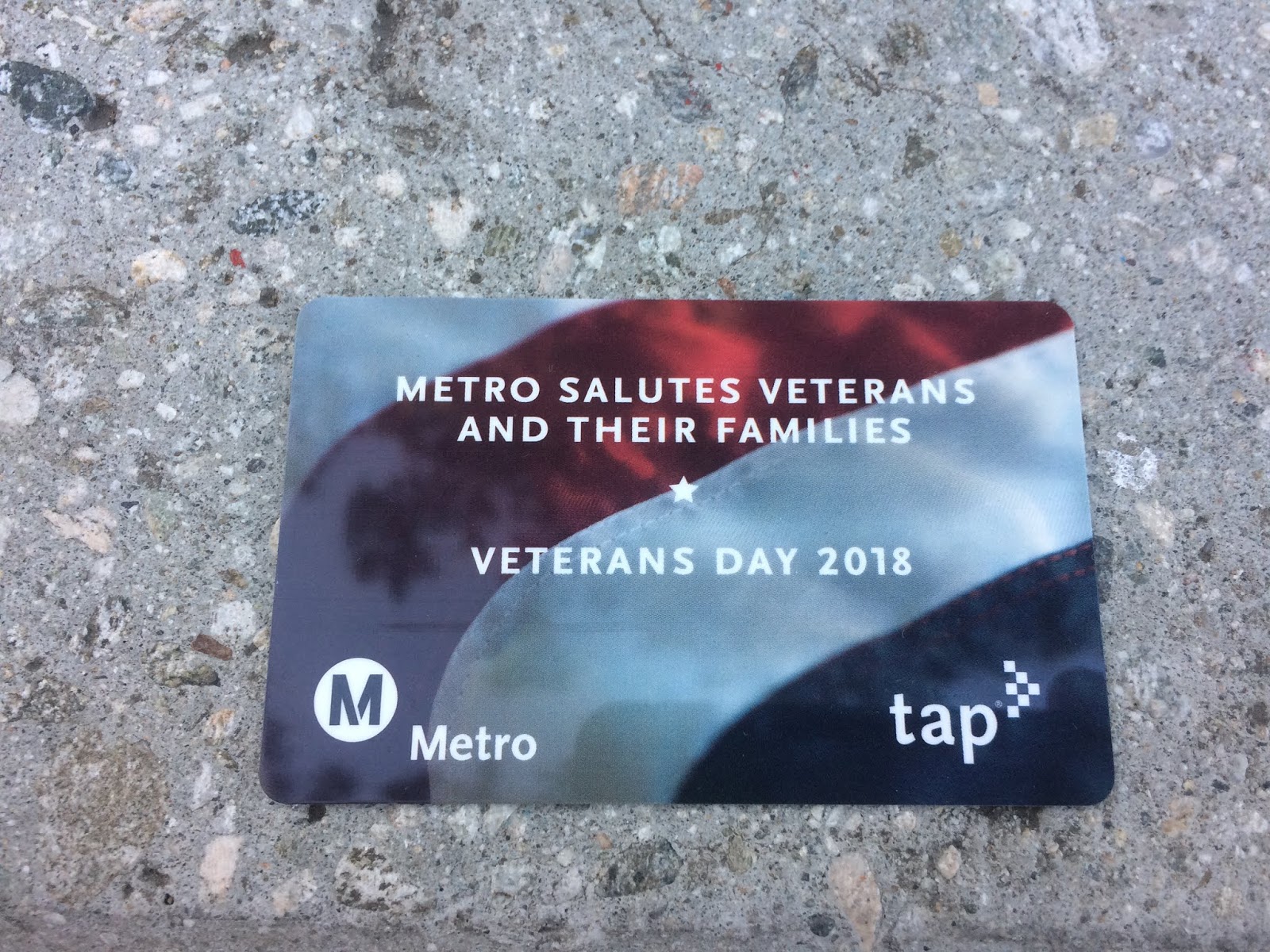 Tap Cards of Metro Los Angeles October 2018