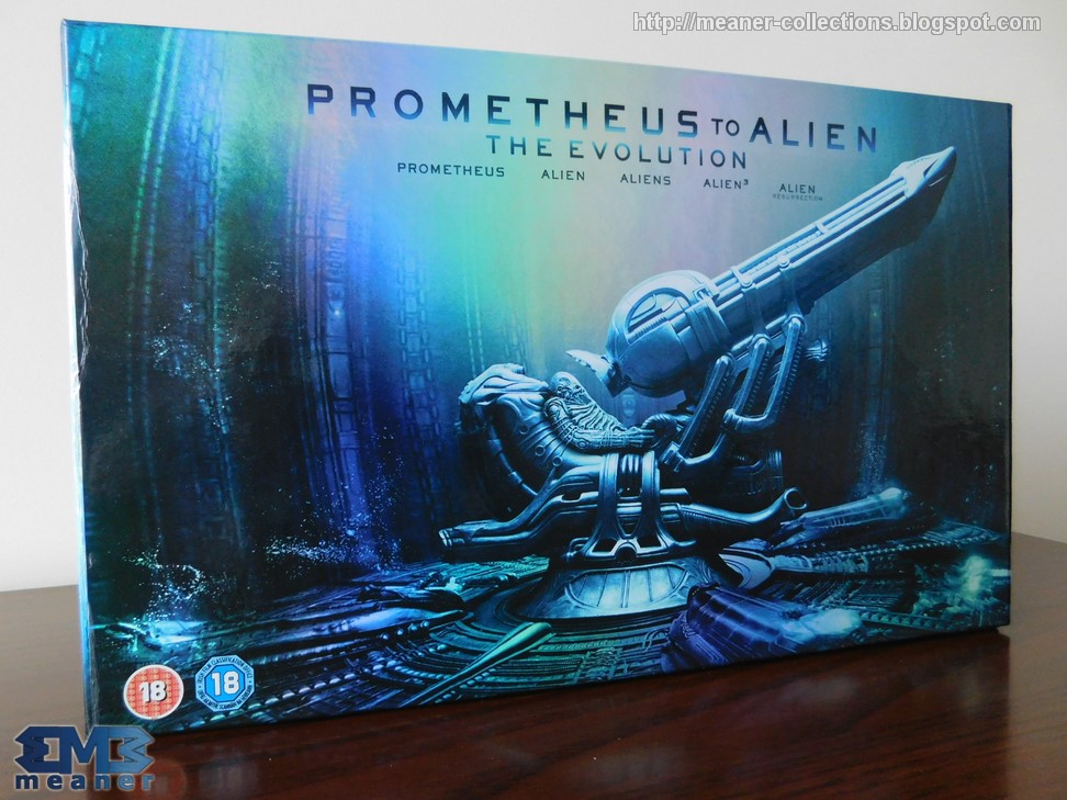 Prometheus To Alien The Evolution Blu Ray Box Set Uk