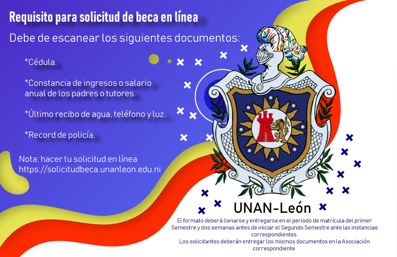 Abierta la Convocatoria de Becas UNANLeón 2019 Online
