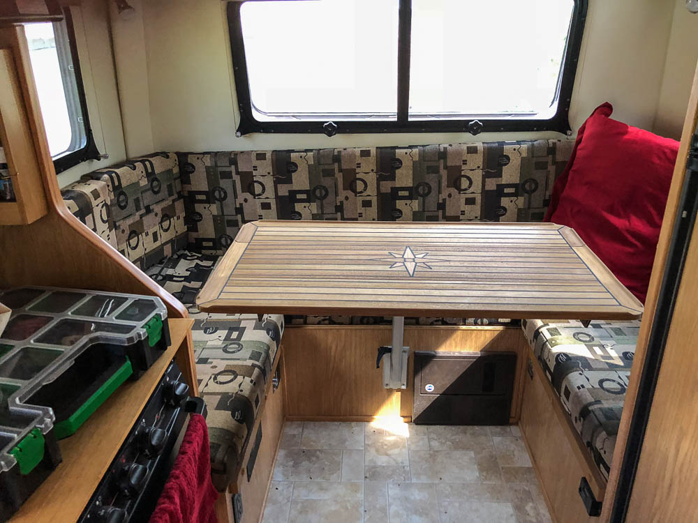 Sliding Lagun Table System Truck Camper Magazine