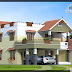 Beautiful Luxury Villa Elevation - 3669 Sq. Ft.