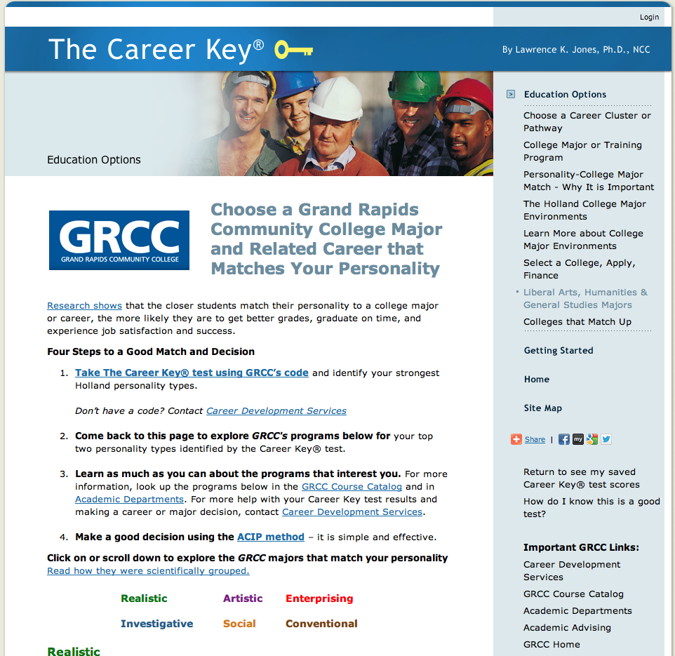 Career Key Blog New Grand Rapids Community College Majors Resource