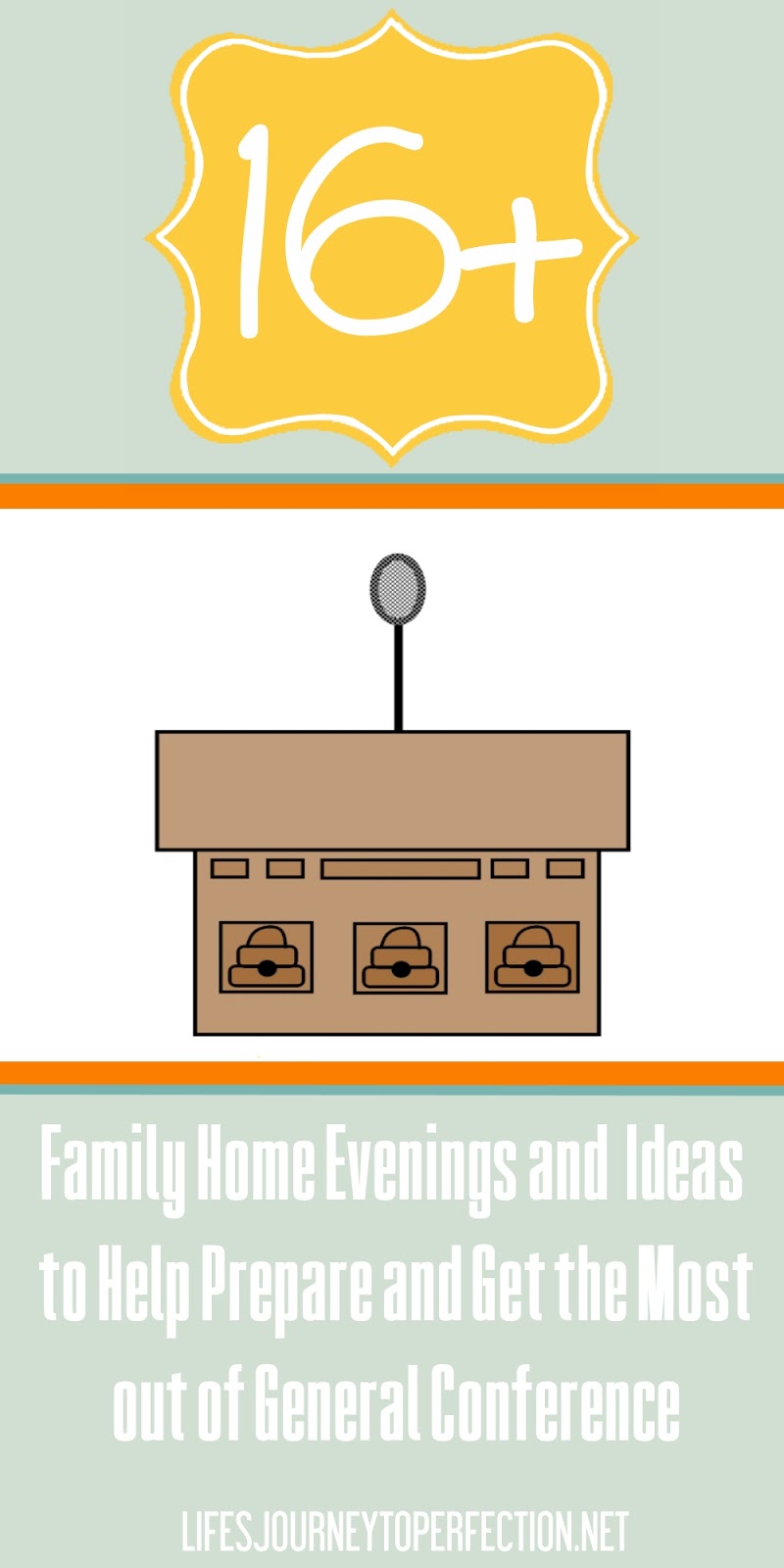 Life's Journey To Perfection 16+ Family Home Evenings and Ideas to