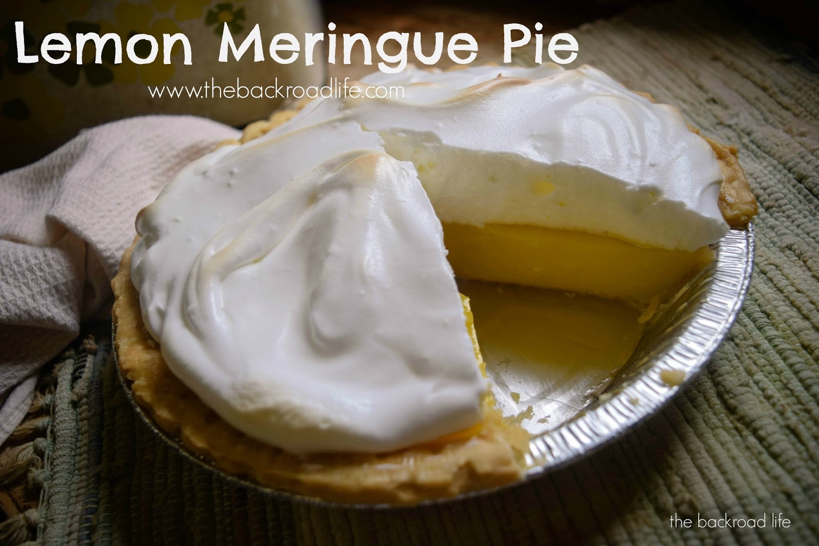 The Backroad Life Lemon Meringue Pie