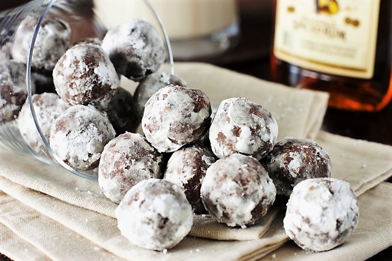 Rum Balls {with Spiced Rum} The Kitchen is My Playground