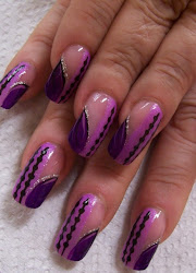nail designs simple nails arts purple manicure easy styles polish tips trends pattern glitter looks different decorated beauty japanese