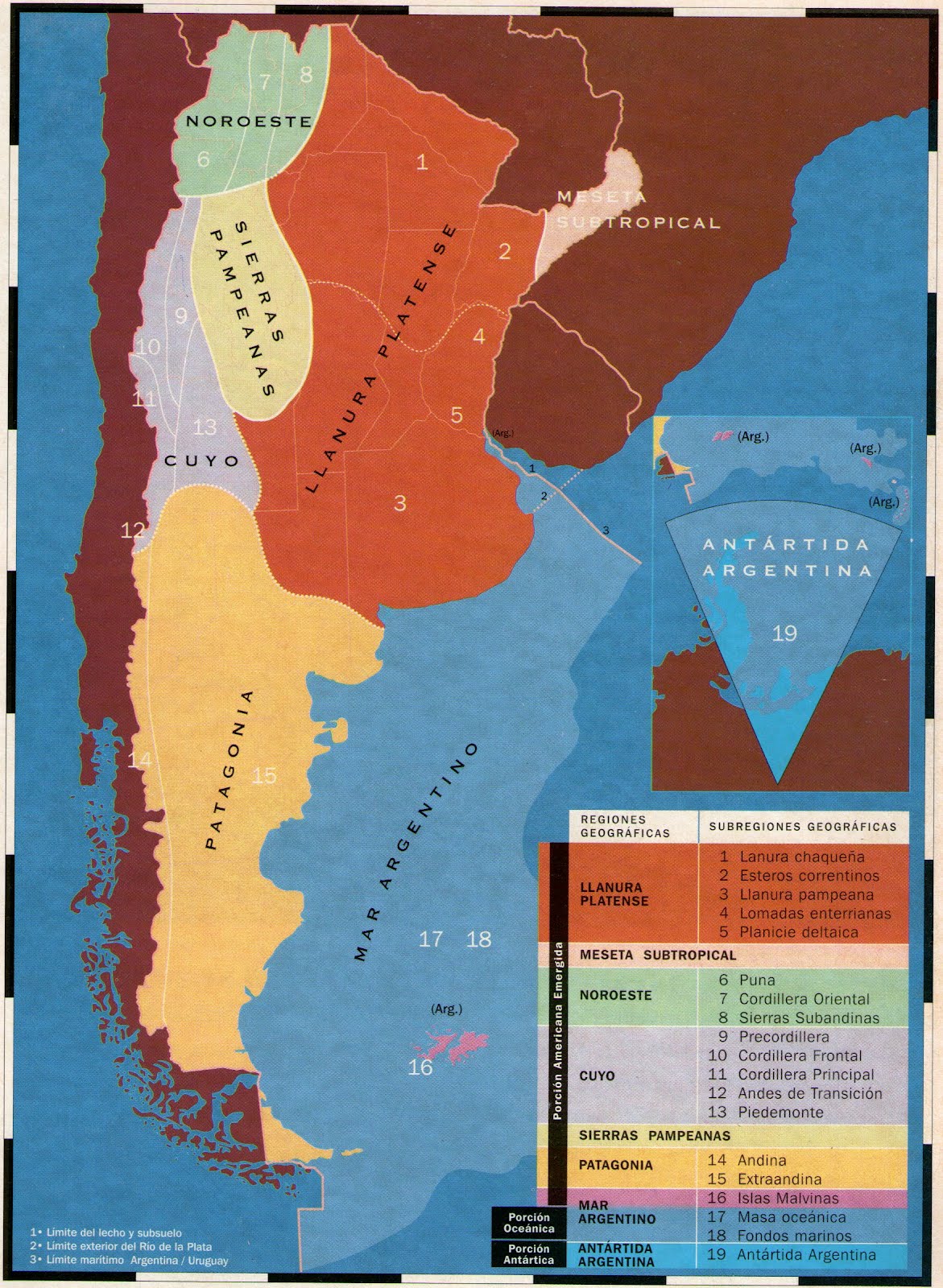 Recursos digitales para Geografía e Historia: Argentina - Regiones