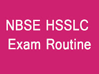 NBSE nbsenagaland.com Board 12th Routine 2017