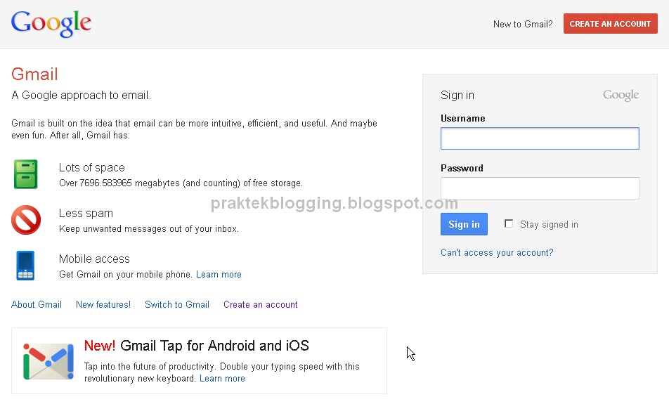 Kal Cara Membuat Email Di Gmail Terbaru Kal cara membuat email di gmail terbaru