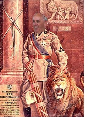 Mussolini poster