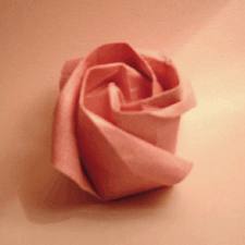 origami roses