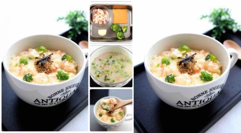 Cách nấu cháo tôm pho mai cho bé ăn dặm, các mẹ đã biết chưa? Cách nấu cháo tôm pho mai cho bé ăn dặm, các mẹ đã biết chưa?