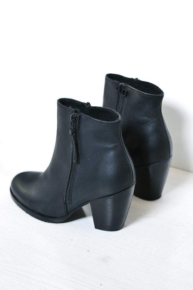 New in, sacha pistol boots, enkellaarsjes,  black ankle boots, fall 2015, acne pistol boots, knock off, similar, inspired