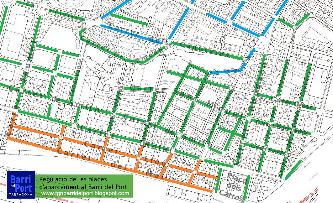 Carrer Apodaca y Plaça dels Carros serán finalmente zona verde de