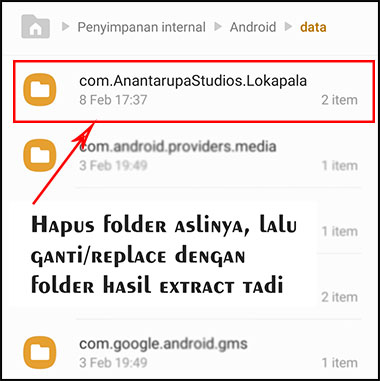 Cara Install OBB Lokapala Cara Install OBB Lokapala