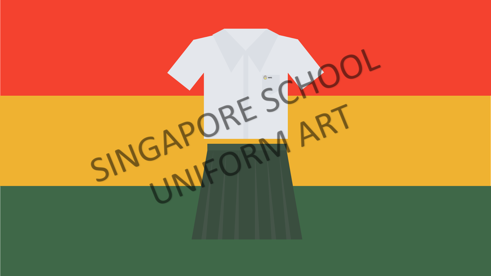 Woodlands Ring Secondary School Singapore School Uniform Art