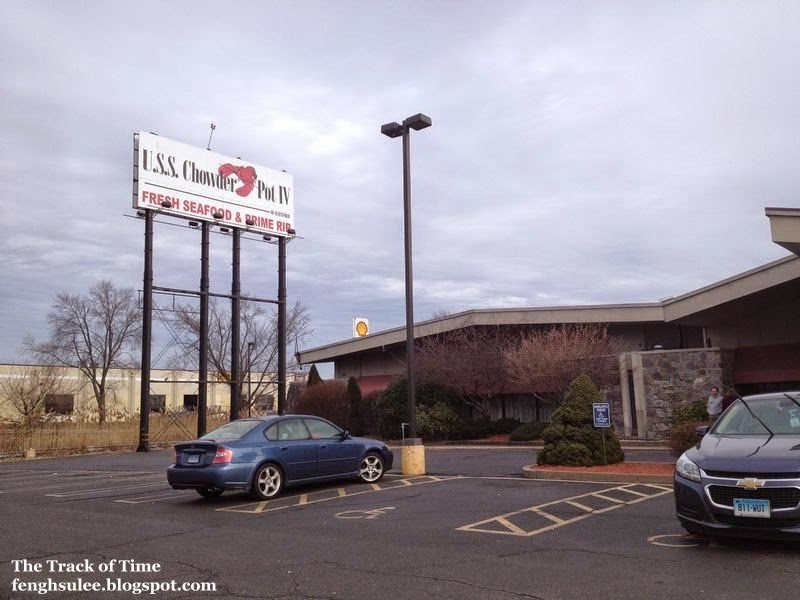 U.S.S. Chowder Pot IV Seafood Imperial The Track of Time