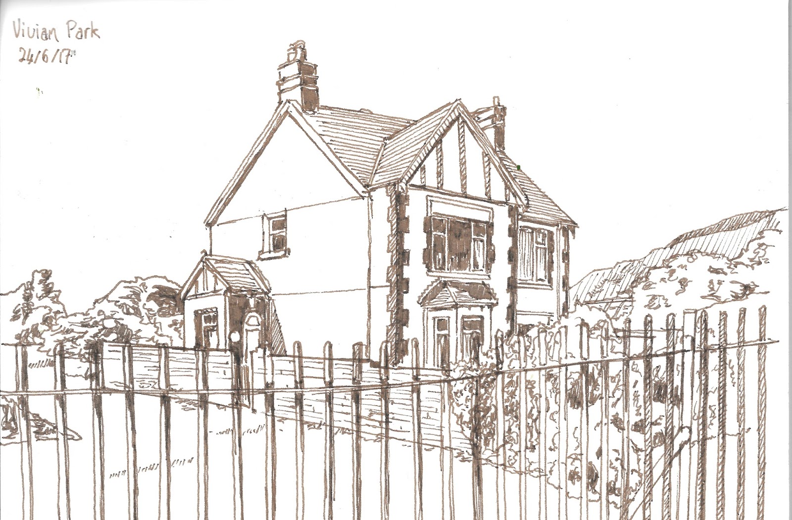 Many Faces of Port Talbot 54) Vivian Park Lodge, Sandfields/Aberavon