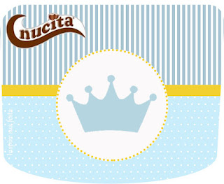 Corona Celeste: Etiquetas para Candy Bar para Imprimir Gratis. Etiqueta Nucita para Imprimir Gratis de Corona Celeste.