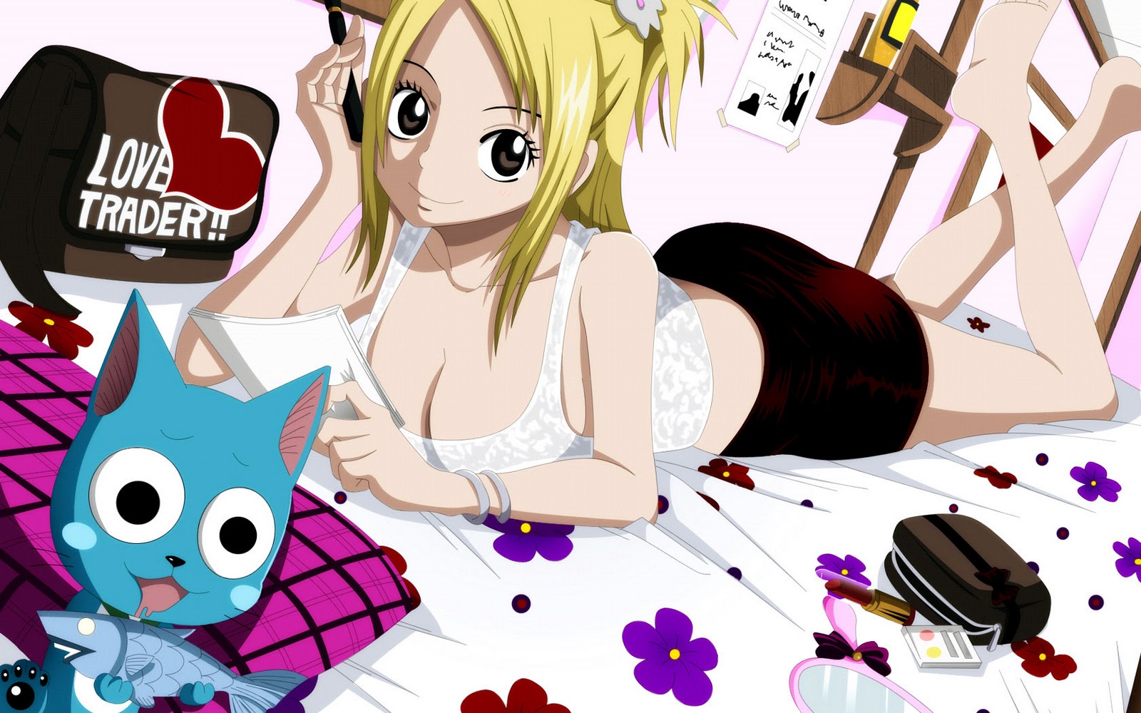 Top 100 Fairy Tail Lucy Wallpaper Cute - wallpaper quotes