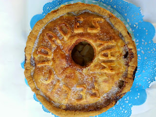 Tarta De Manzana Con Costra De Cheddar.
