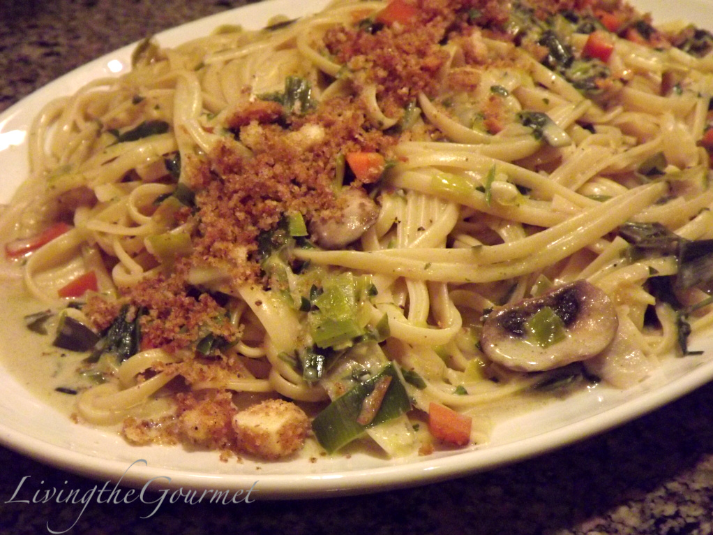 Easy!! Veggie Alfredo!!! Living The Gourmet