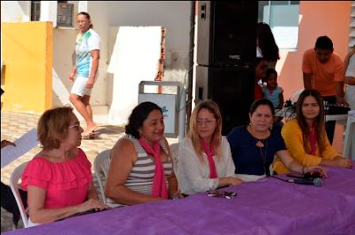 SECRETARIA DE SAÚDE REALIZA AÇÃO DE SAÚDE EM COMEMORAÇÃO AO DIA INTERNACIONAL DA MULHER