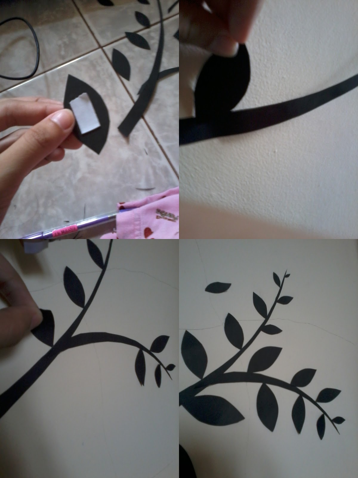 nisrina's random page How To Make Wall Stickers
