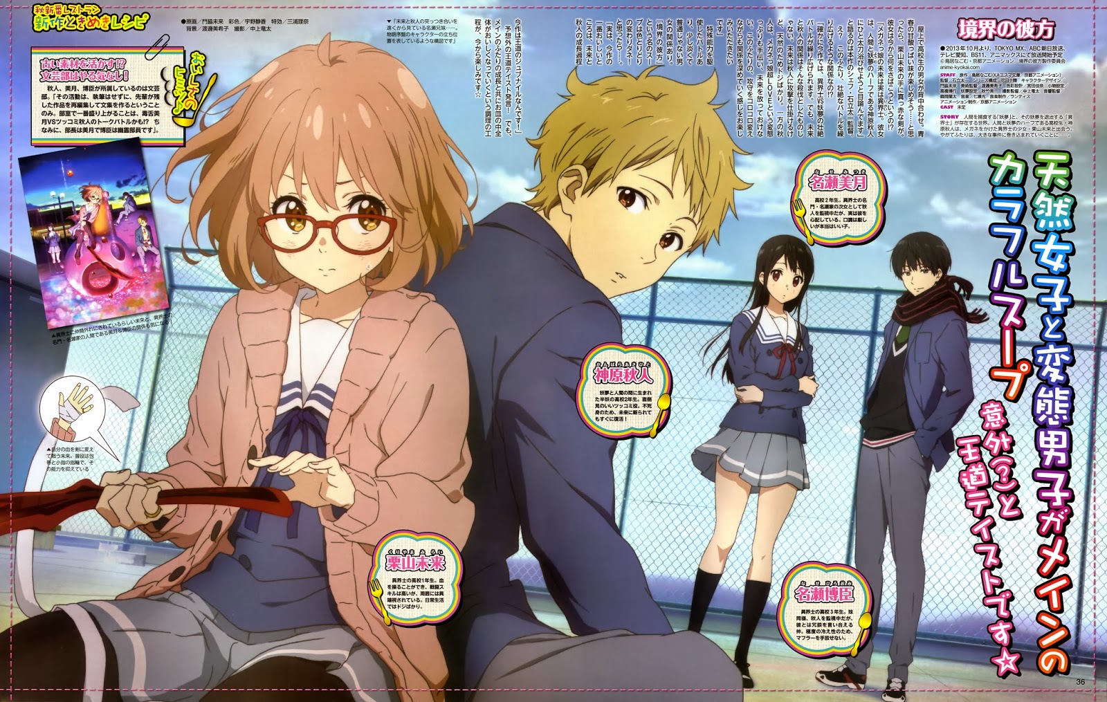 Welcome : Kyoukai No Kanata