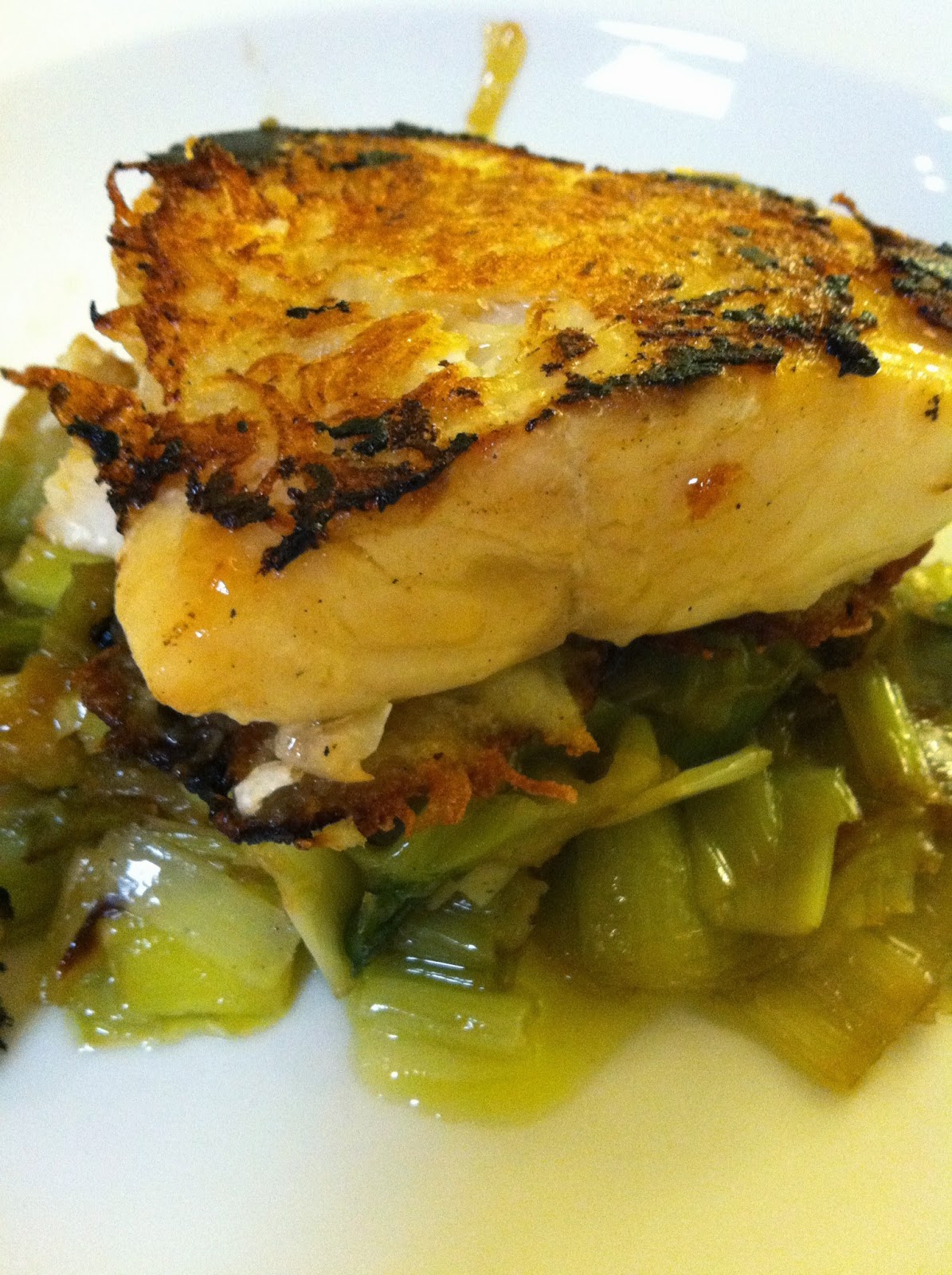 Cod in Shredded Potato Inspired by Jaques Pepin