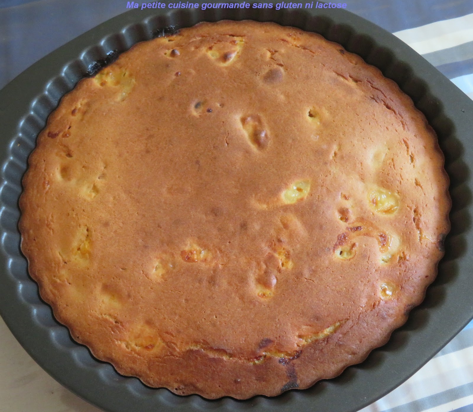 Gâteau yaourt aux fruits d