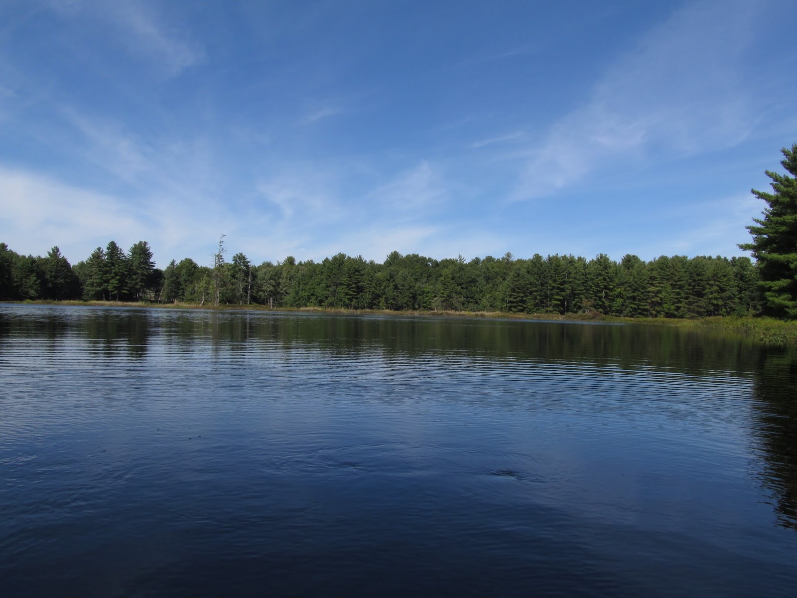 Recreational Kayaking in Maine Roberts Pond, Lyman