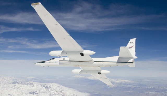 A Nasa possui diversos modelos de aviões de pesquisas