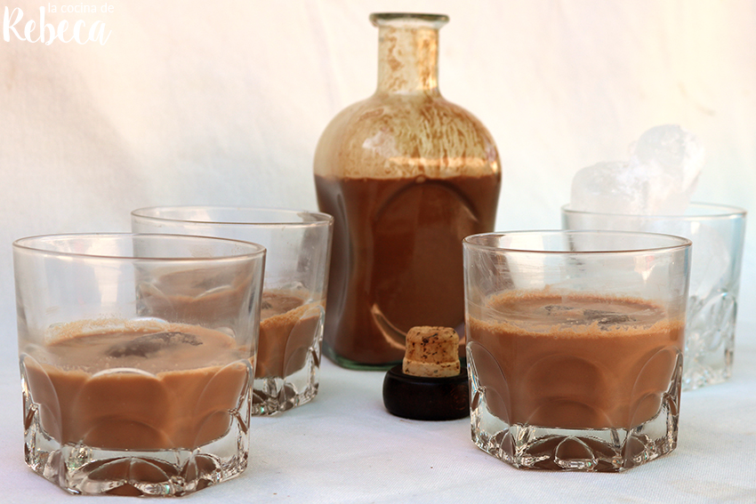 La cocina de Rebeca Licor de chocolate