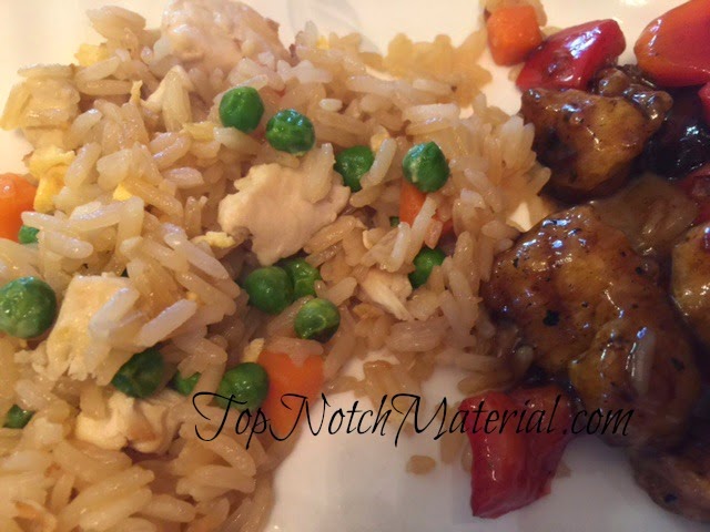 Top Notch Material Lee Kum Kee Orange Chicken And Fried Rice