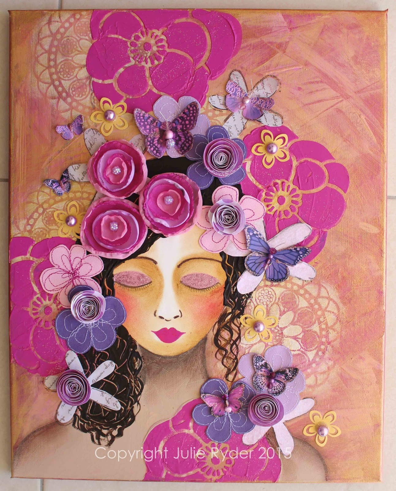 MadeByMe....Julie Ryder New Mixed media girls.....