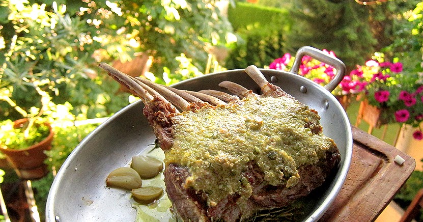 Genussbereit: Sonntagsessen: Lammcarrée mit Dicke-Bohnen-Pistazien ... Genussbereit: Sonntagsessen: Lammcarrée mit Dicke-Bohnen-Pistazien ...