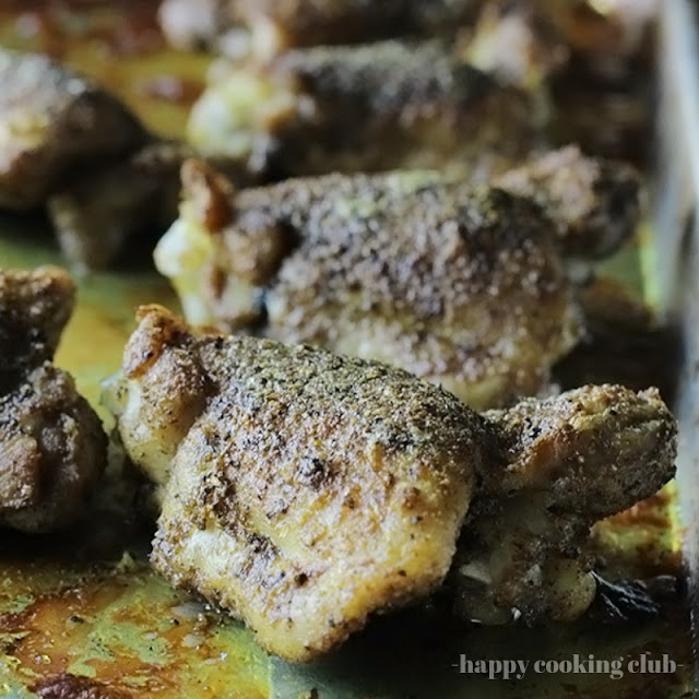 Roasted Curry Chicken Thighs with Grass-Fed Butter