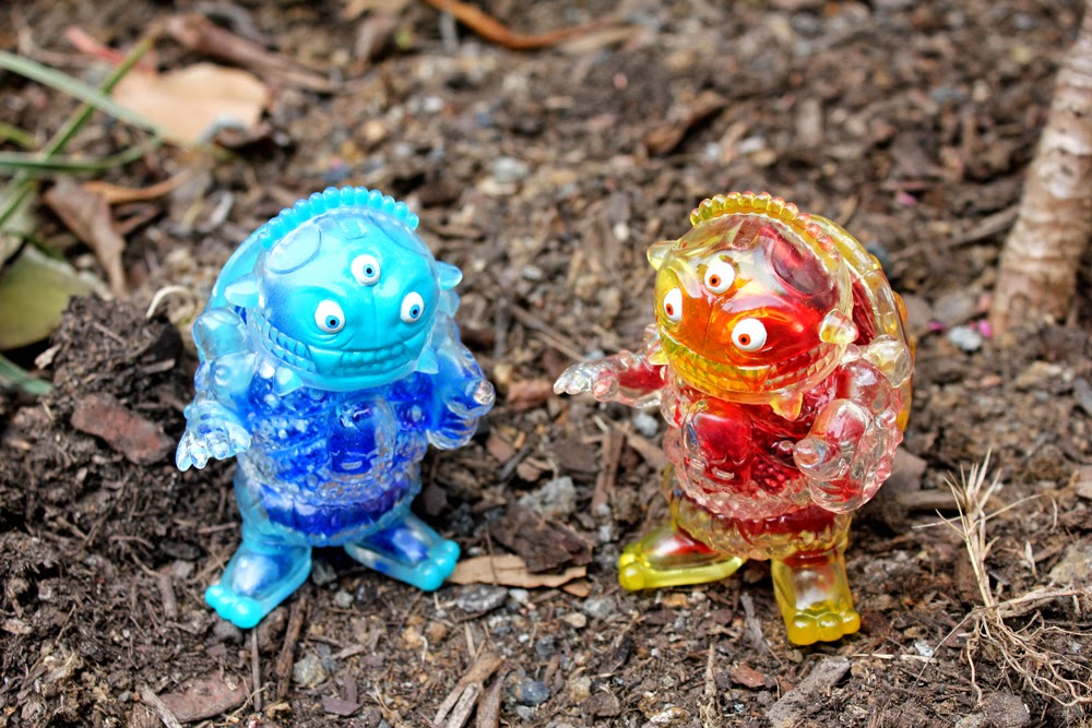 Painted Cheestroyer Vinyl Figures by Double Haunt and Bad Teeth