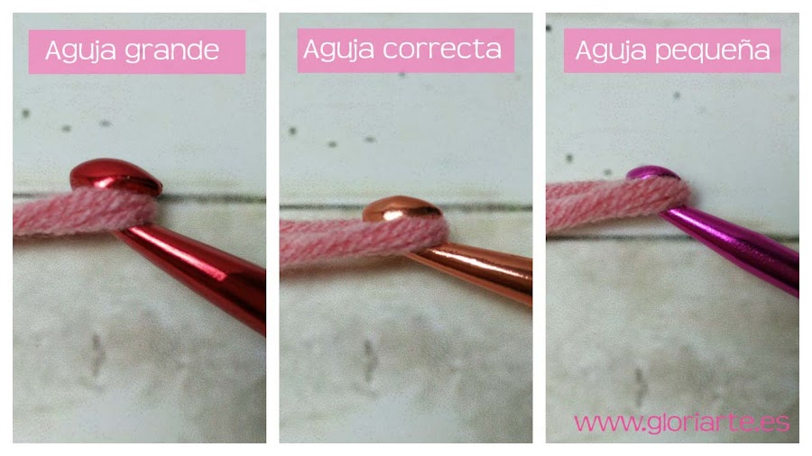 varios tamaños de agujas