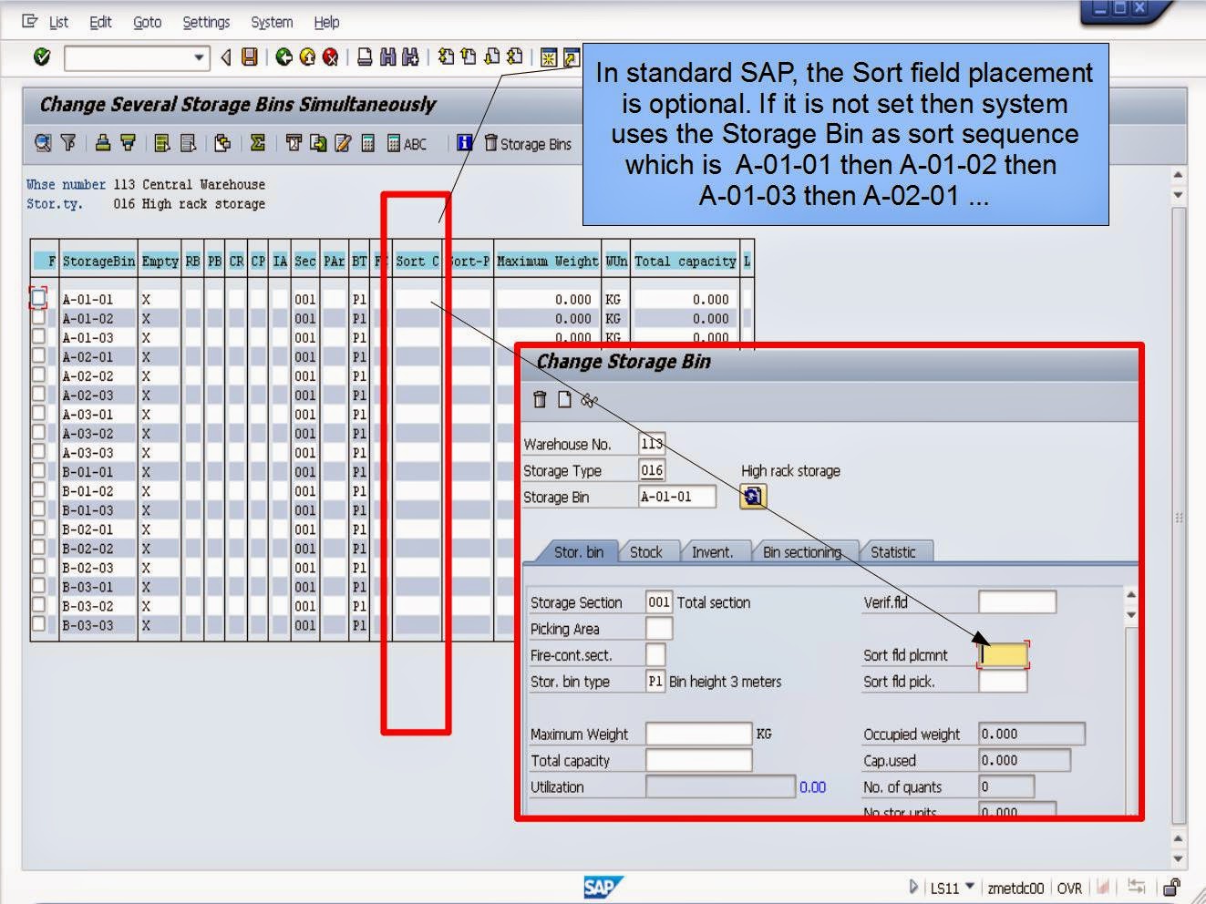 青蛙SAP分享 Froggy's SAP sharing WMS Putaway Strategy Next Empty Bin